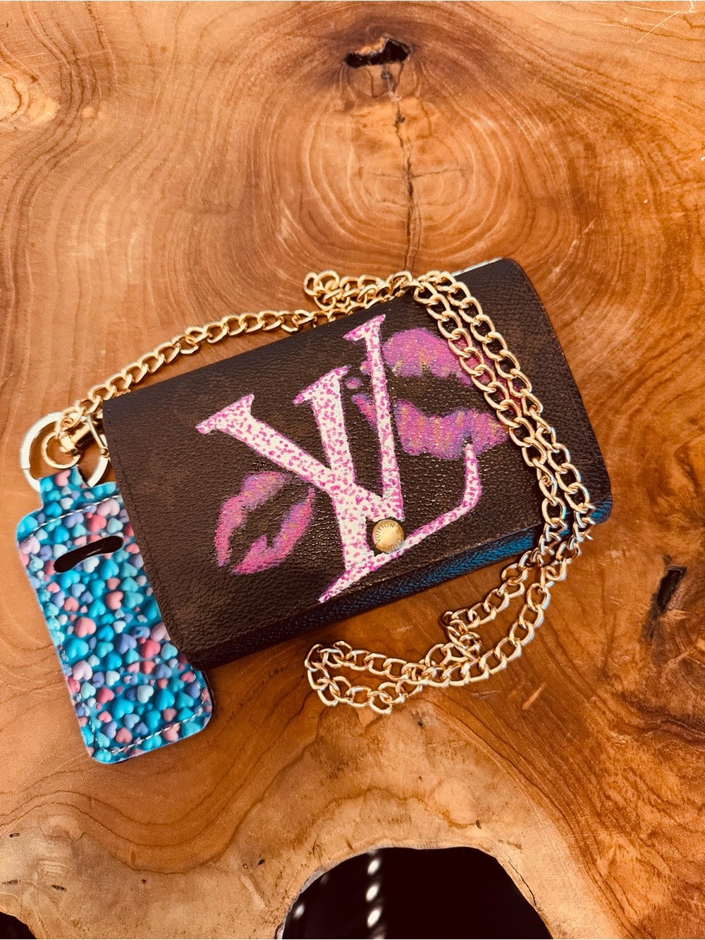 Just in 🔥Louis Vuitton billet Wallet vintage reinvented Crossbody - Picture 3 of 16